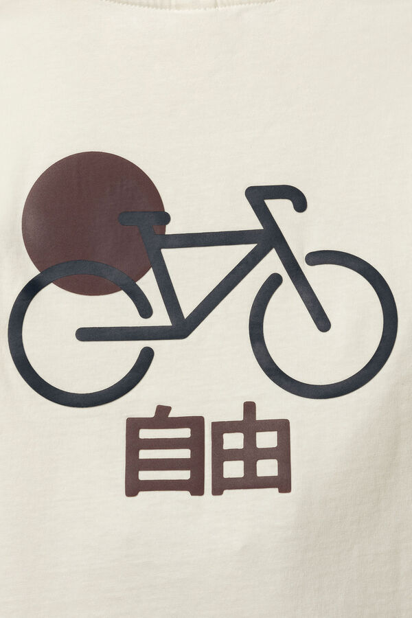 Springfield Kids Japan bike long sleeve shirt for boys Bež