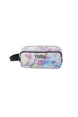 Totto Estuche Agapec Glitter blanco