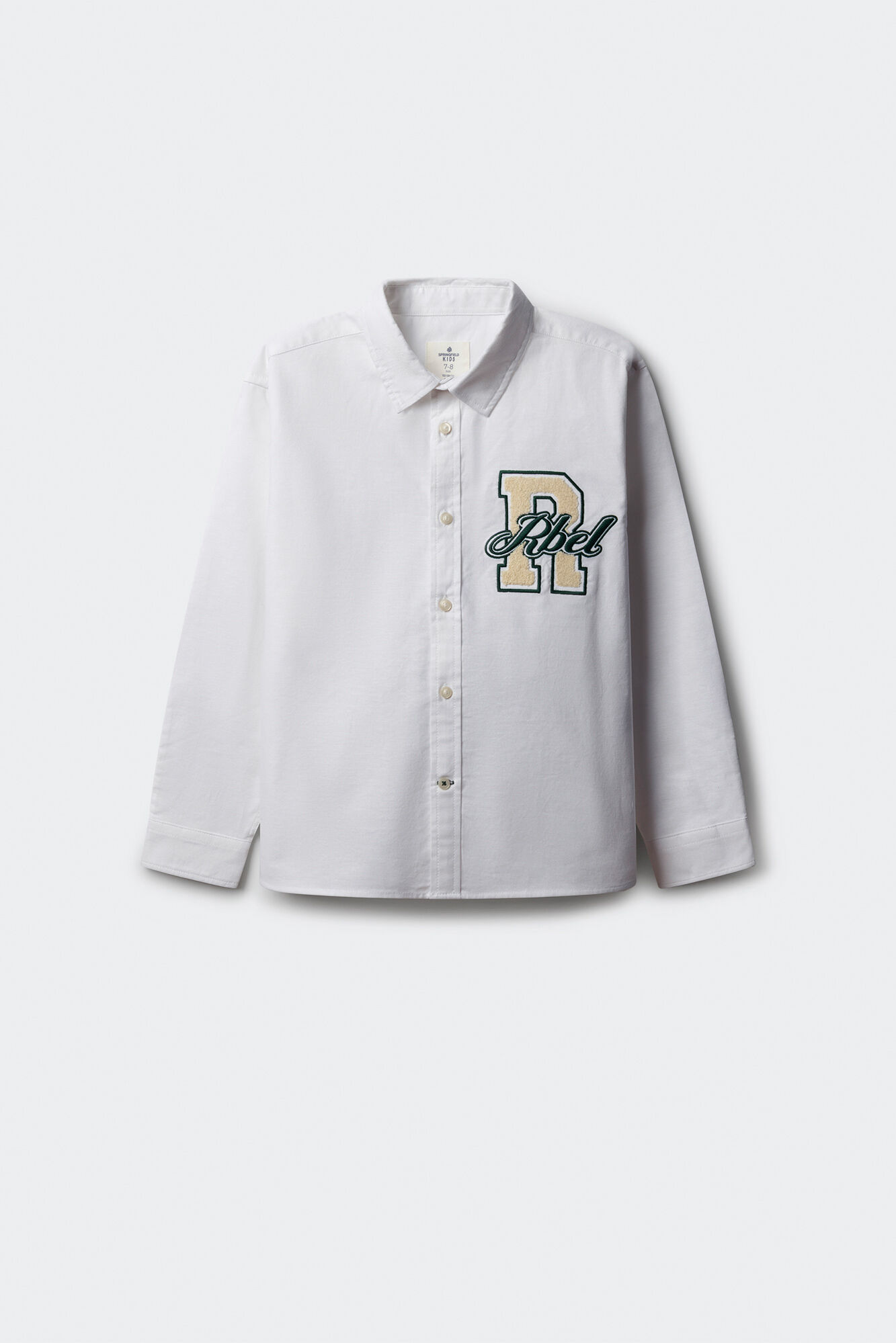 Springfield Kids Oxford patch shirt for boys