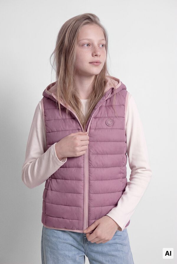 Springfield Kids &Scaron;tepani prsluk za devojčice Roze