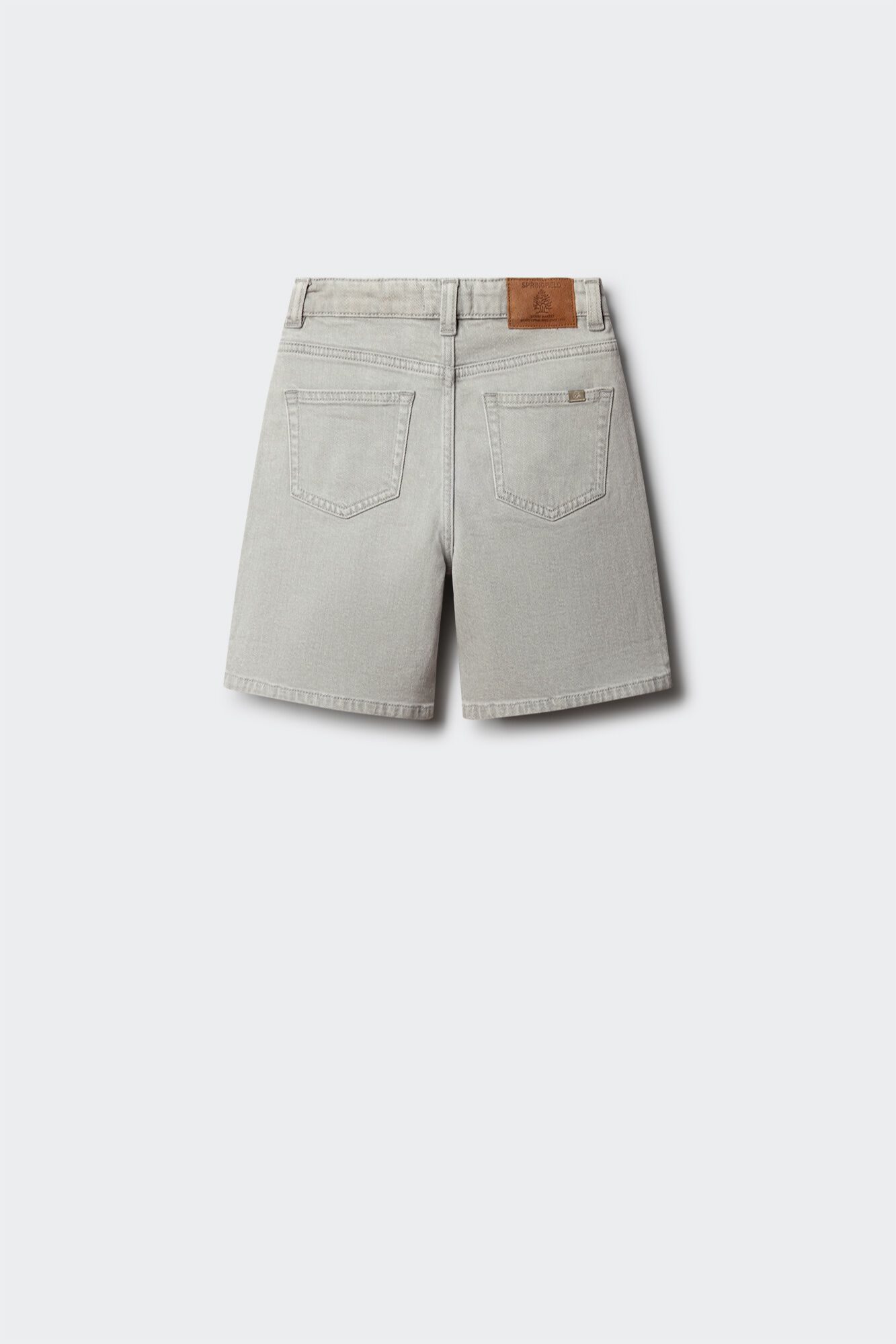 Springfield Kids Bermuda straight denim para crian&ccedil;a