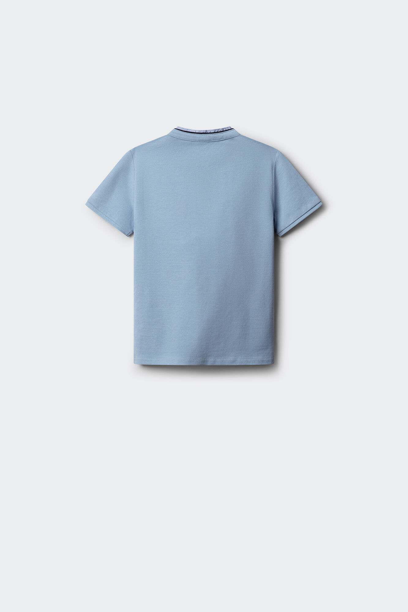 Springfield Kids Dečija polo majica sa kineskom kragnom od &scaron;ambrija