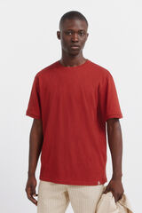 Springfield T-shirt r&uacute;stica vermelho