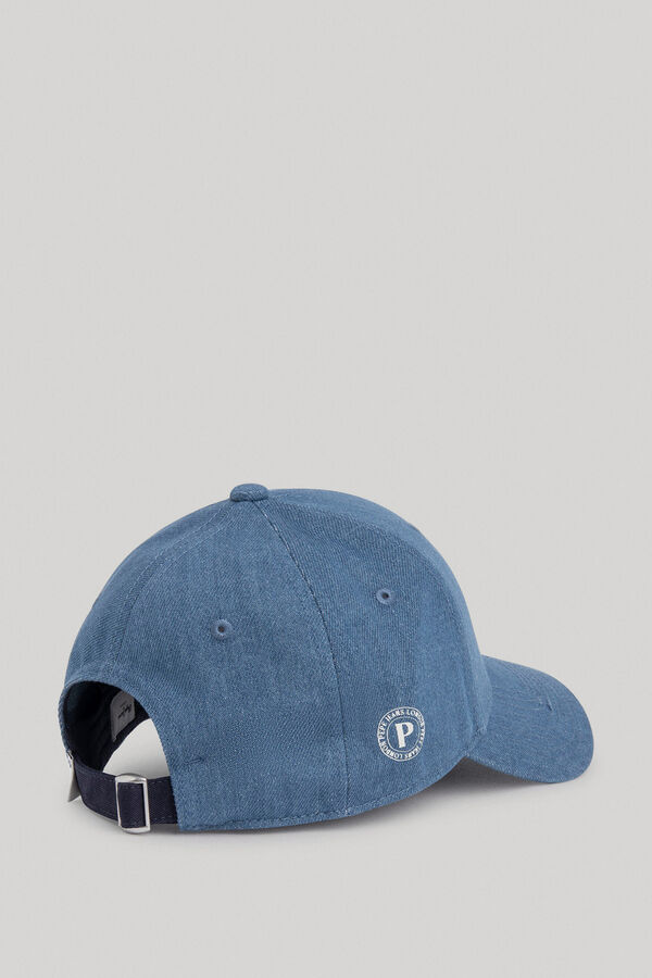 Springfield Baseball Cap with Embroidered Logo bluish