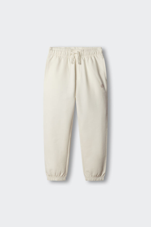 Springfield Kids Osnovni jogger za devojčice Bež