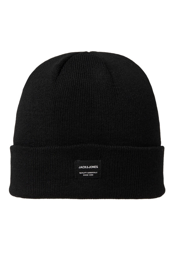Jack & Jones Jersey-Knit beanie black