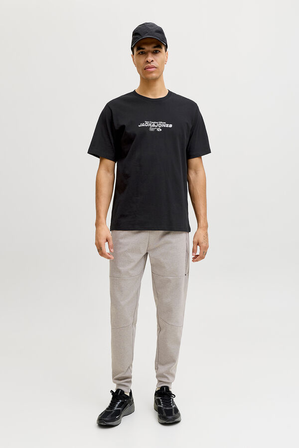 Jack & Jones Camiseta b&aacute;sica manga corta negro