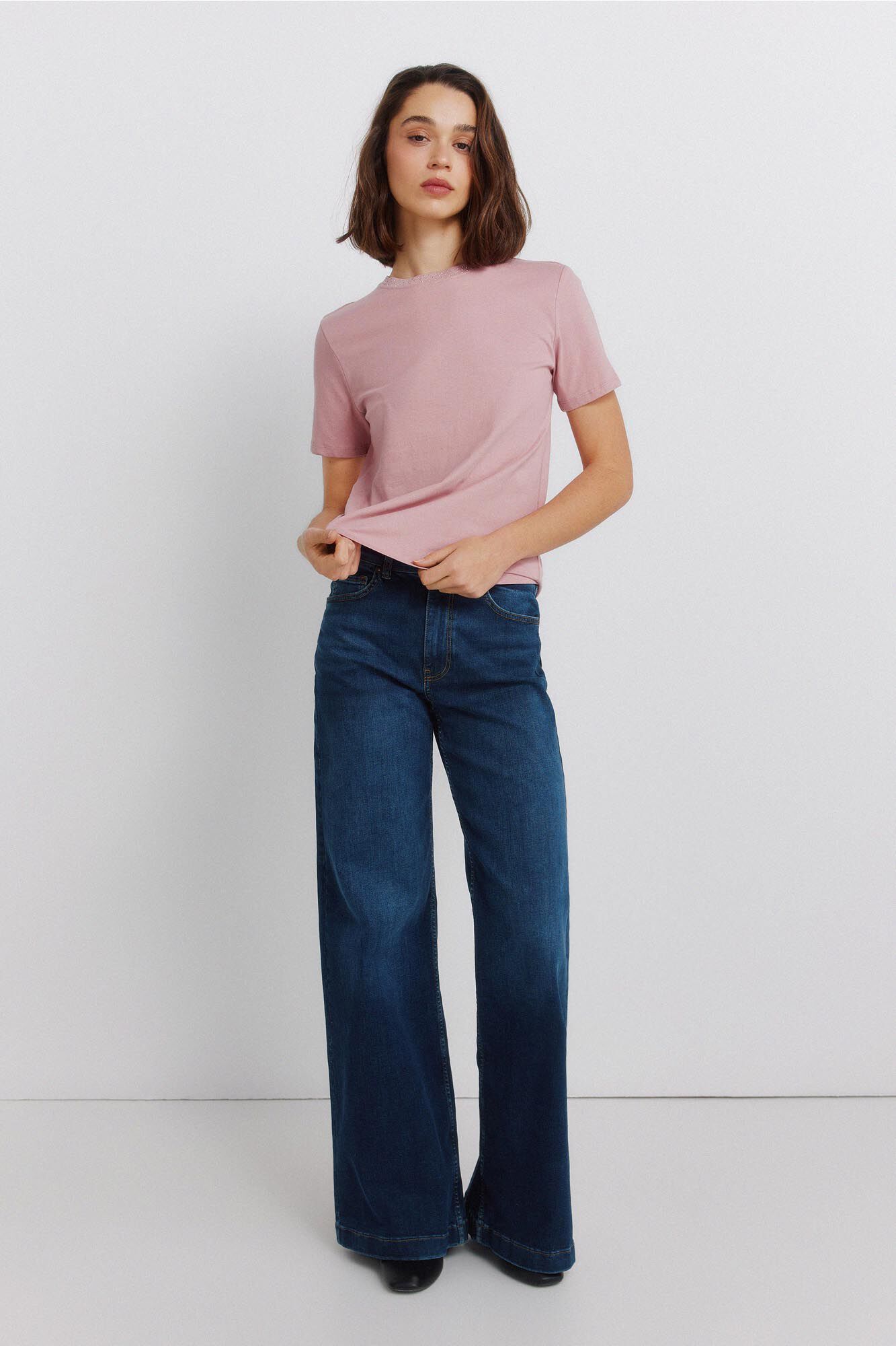 Springfield Majica kratkih rukava sa nitnama