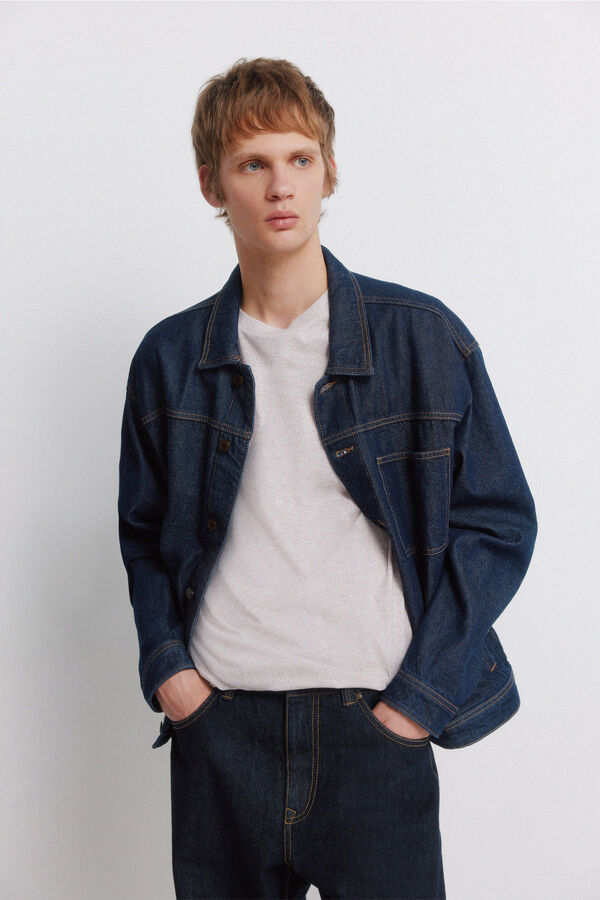 Springfield Majica na sitne pruge Bordo