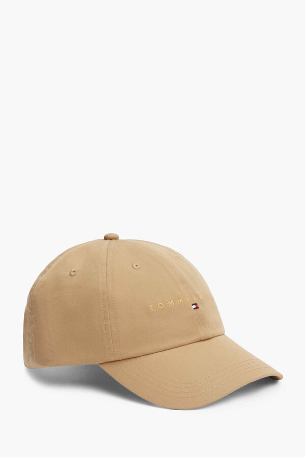 Tommy Jeans Gorra Tommy Jeans con logotipo frontal beige