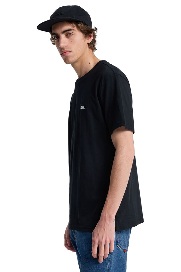 Quiksilver T-shirt manga curta preto