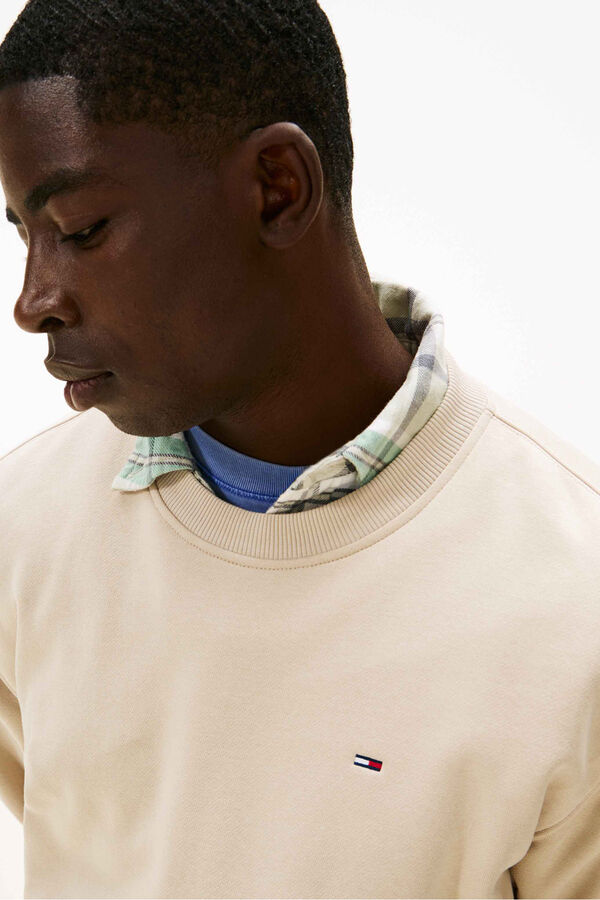 Tommy Jeans Sudadera de corte regular beige