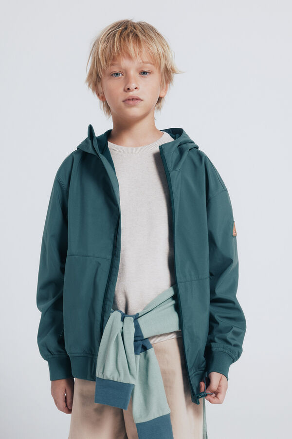 Springfield Kids Children's softshell parka Zelena