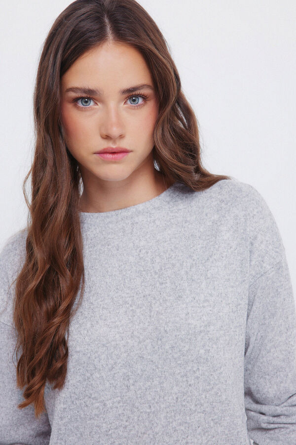 Springfield Kombinovana majica Siva