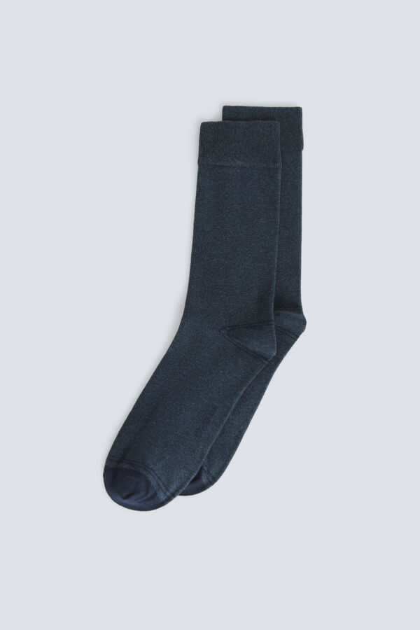 Springfield Meia melange azul