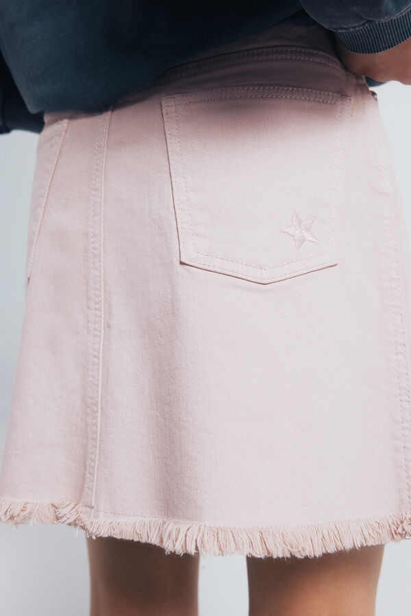 Springfield Kids Suknja sa resama za devojčice Roze