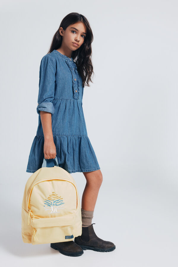 Springfield Kids Mochila &aacute;rbol para ni&ntilde;o amarillo