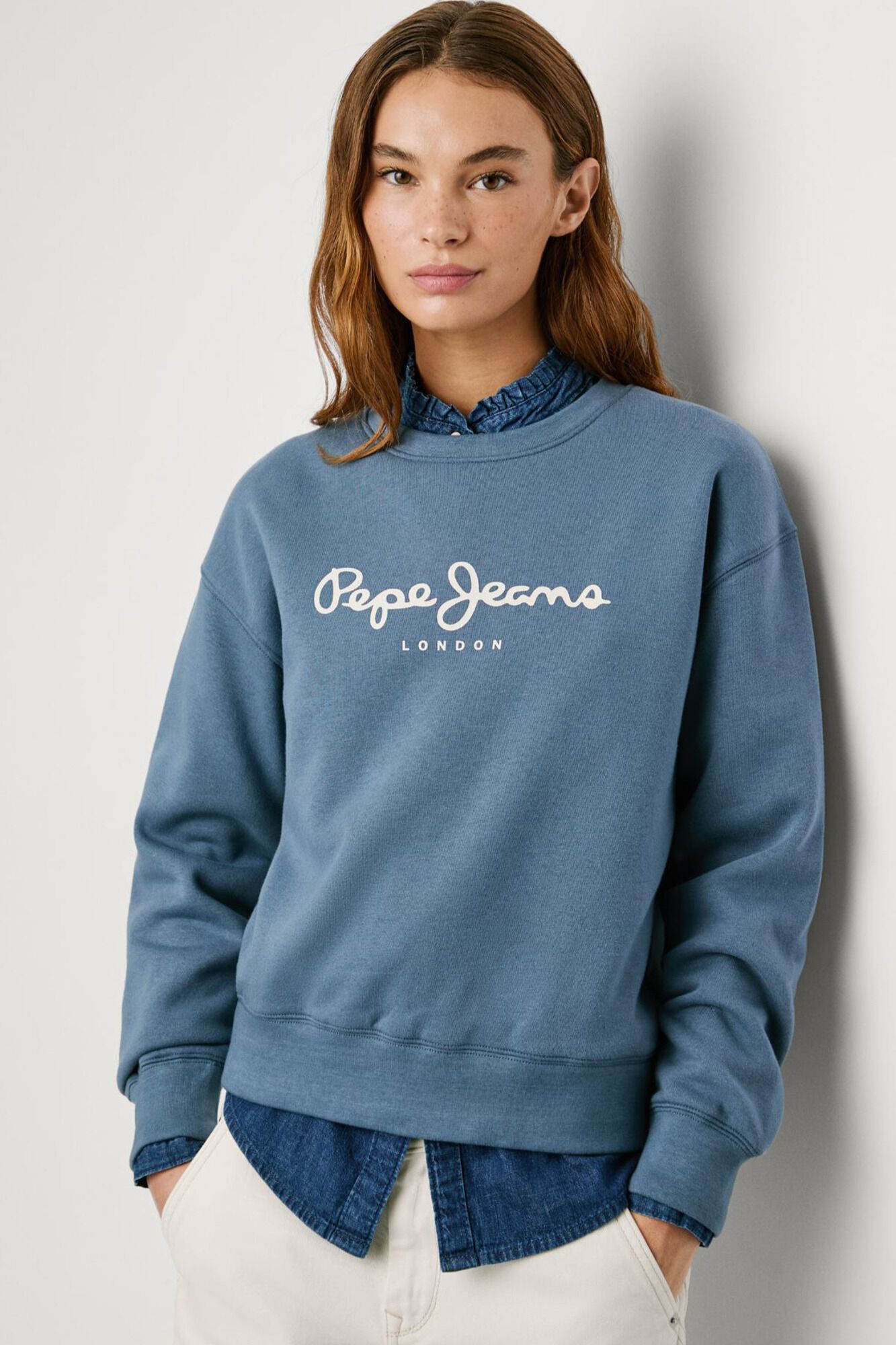 Pepe Jeans Sudadera Cuello Redondo Con Logo