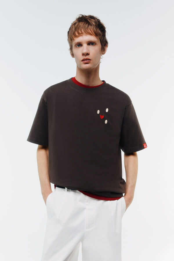 Springfield Camiseta regadera estampado