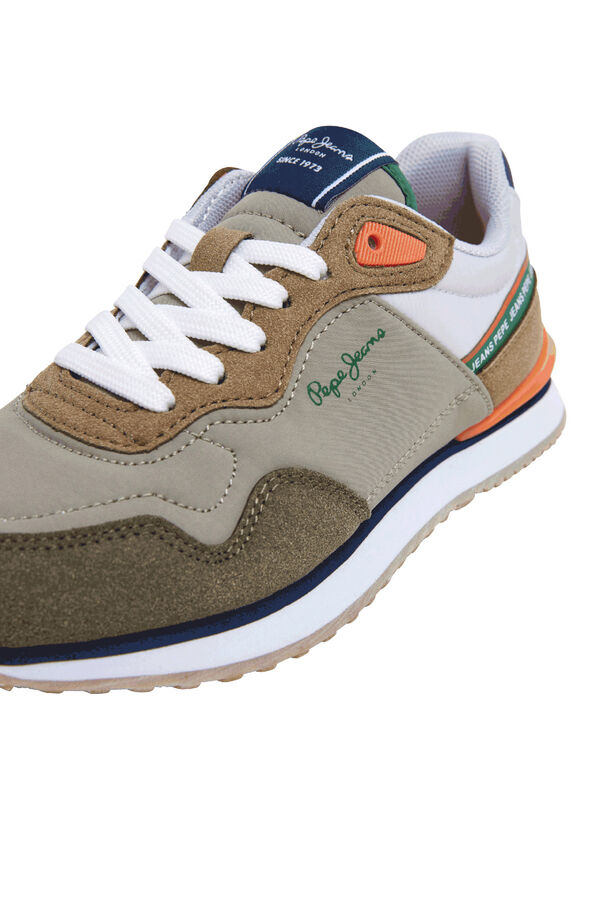 Pepe Jeans Zapatillas Running Combinadas kaki