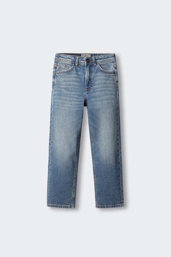 Springfield Kids Dečije regular teksas pantalone Plava