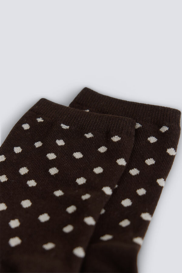 Springfield Duge tufnaste čarape Print