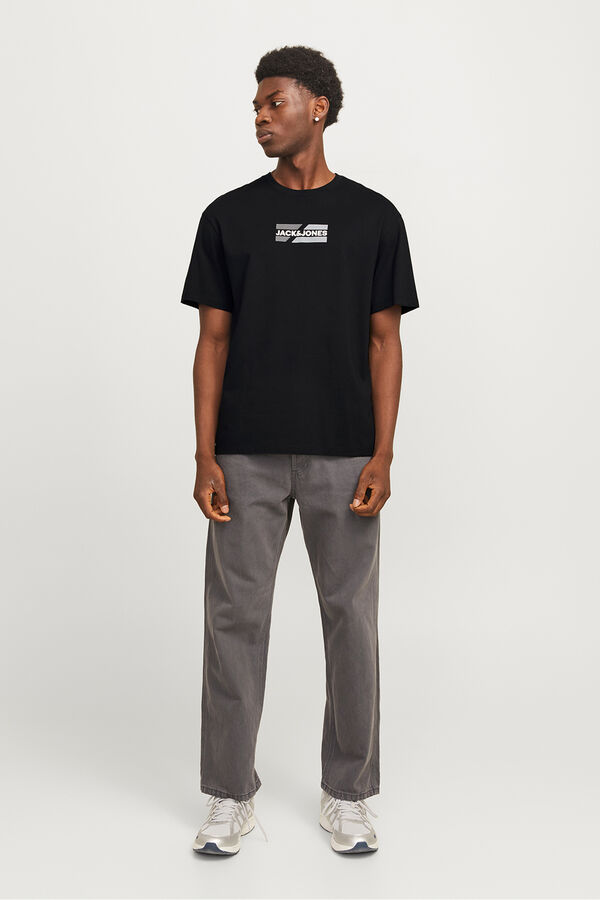 Jack & Jones T-shirt regular fit preto