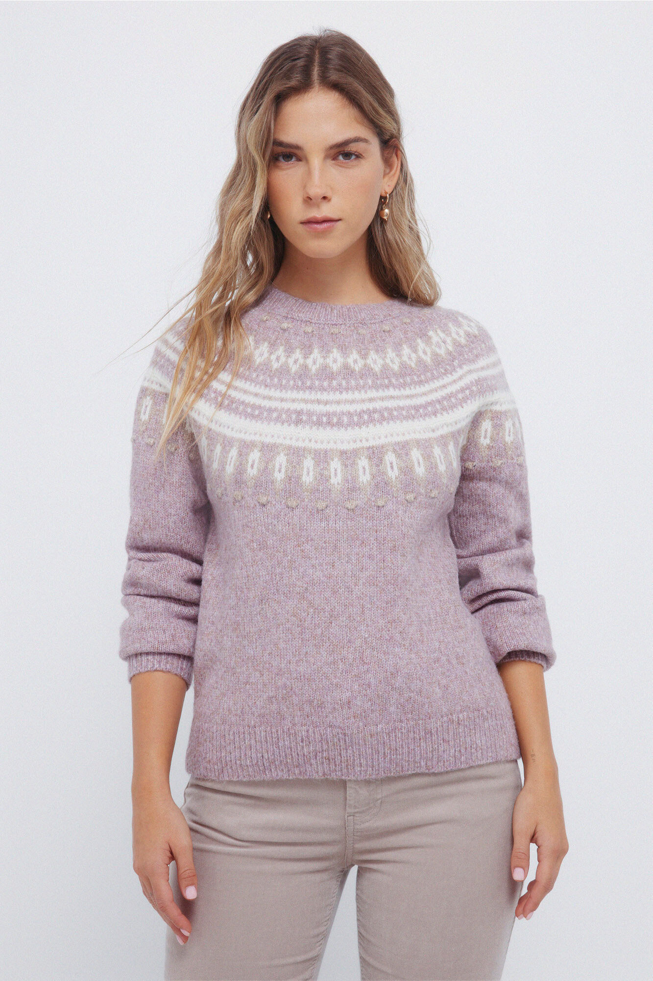 Springfield Jersey cenefas jacquard