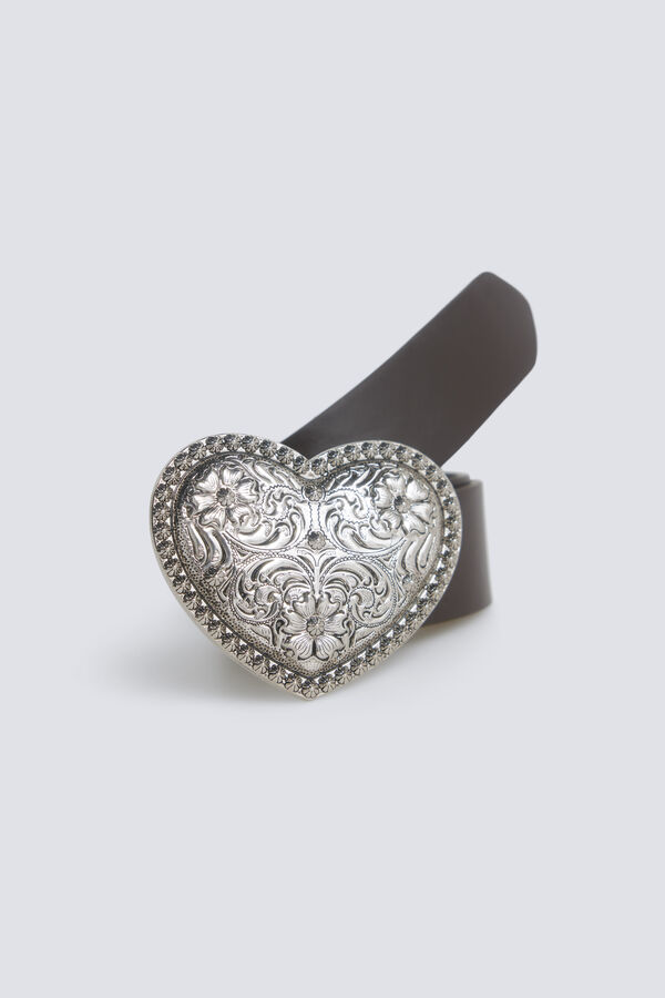 Springfield Kai&scaron; sa srcolikom kopčom Braon