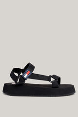 Springfield Black EVA Tommy Jeans Women sandal  black