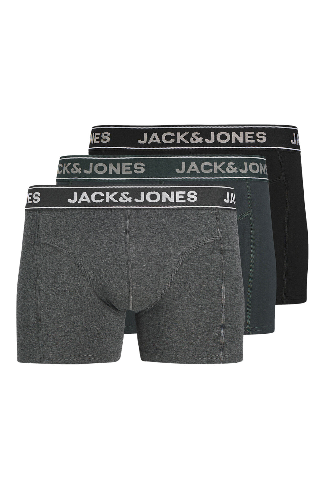 Jack & Jones Junior Pack 3 calzoncillos tipo boxer