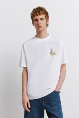 Springfield Camiseta Bob Esponja blanco