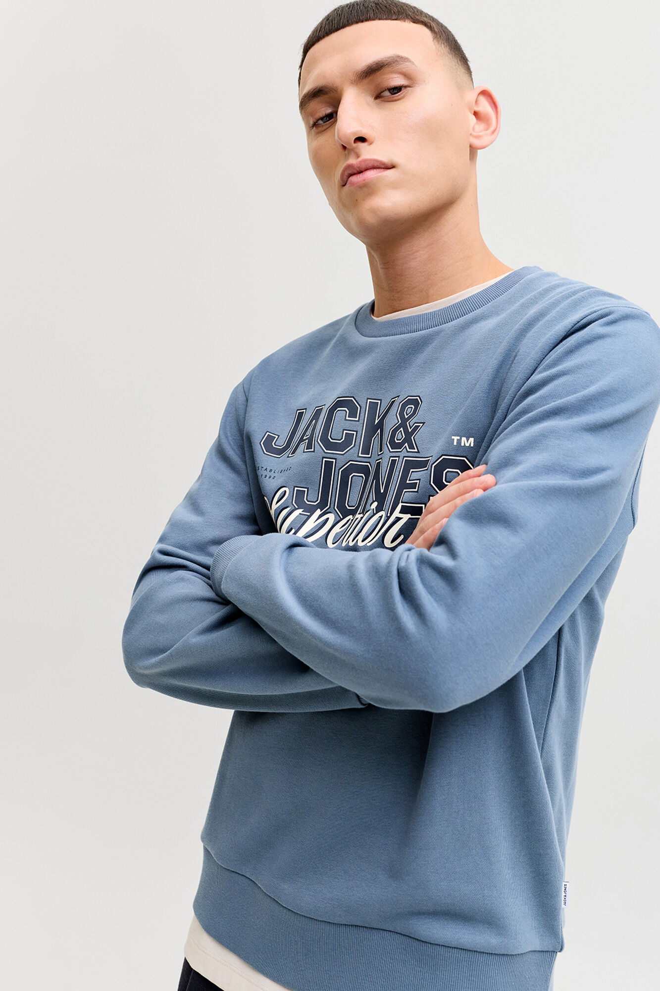Jack & Jones Sudadera logo grande