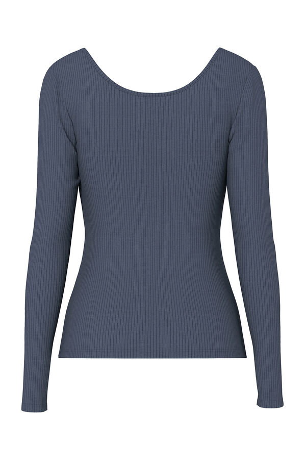 Pieces Top de canal&eacute; azul