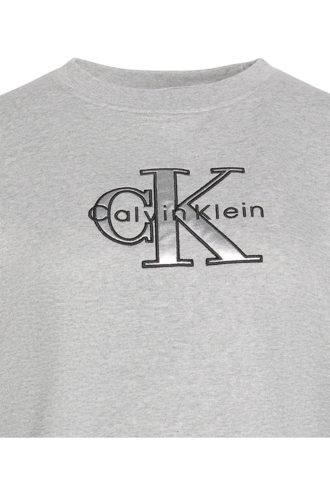 CK Jeans Sweatshirt mit Metallic Bestickt