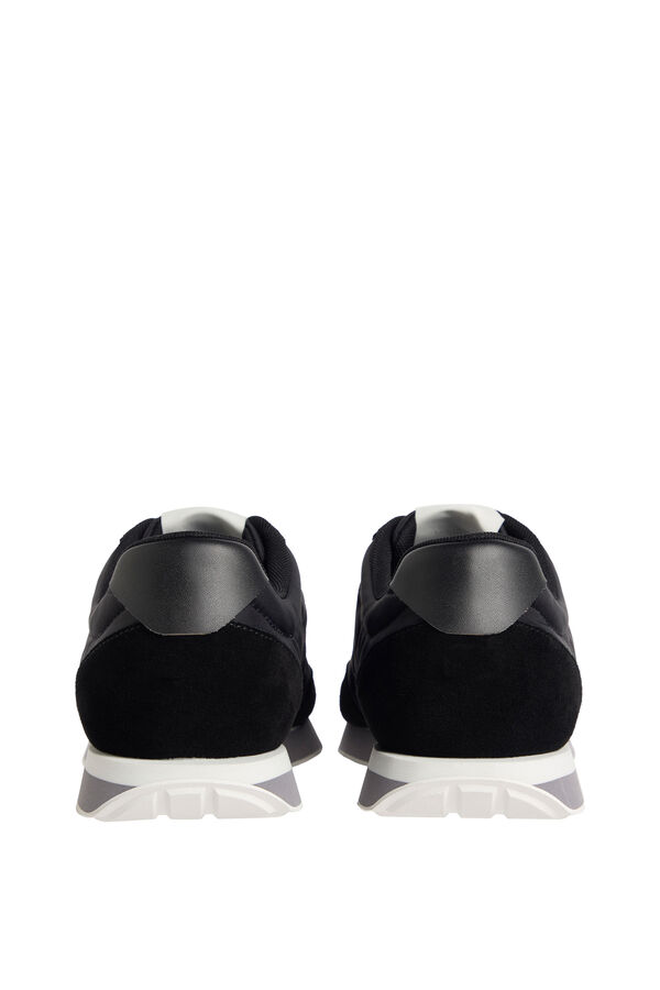 CK Jeans Zapatilla runner Calvin Klein negro