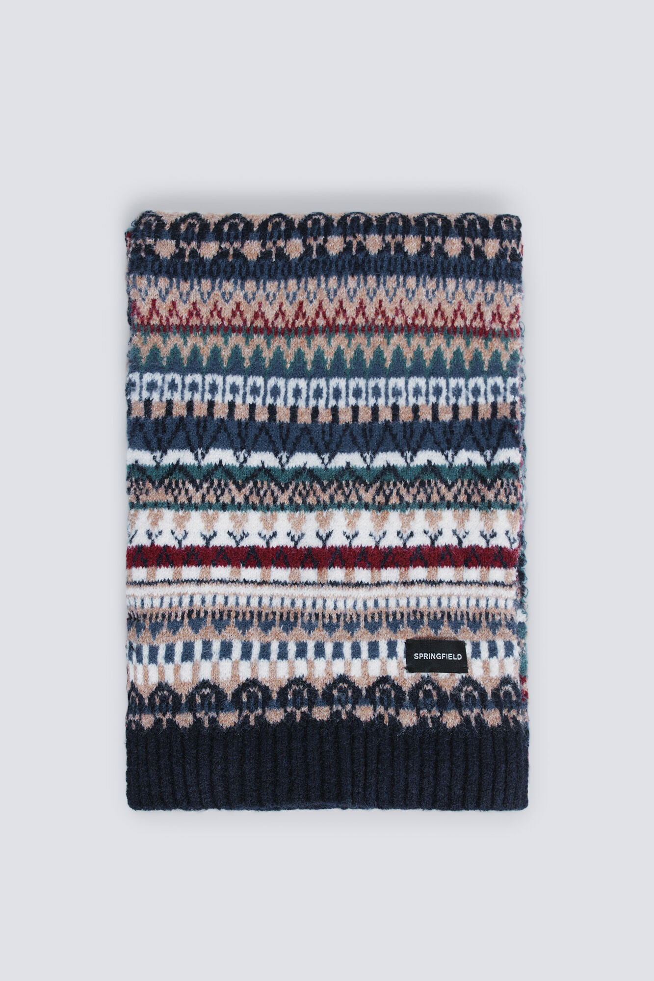 Springfield Raznobojni žakard &scaron;al