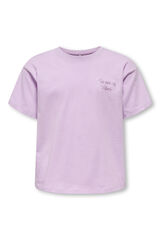 Only Girls Camiseta manga corta morado/lila