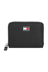 Tommy Jeans Cartera Tommy Jeans gris con textura negro