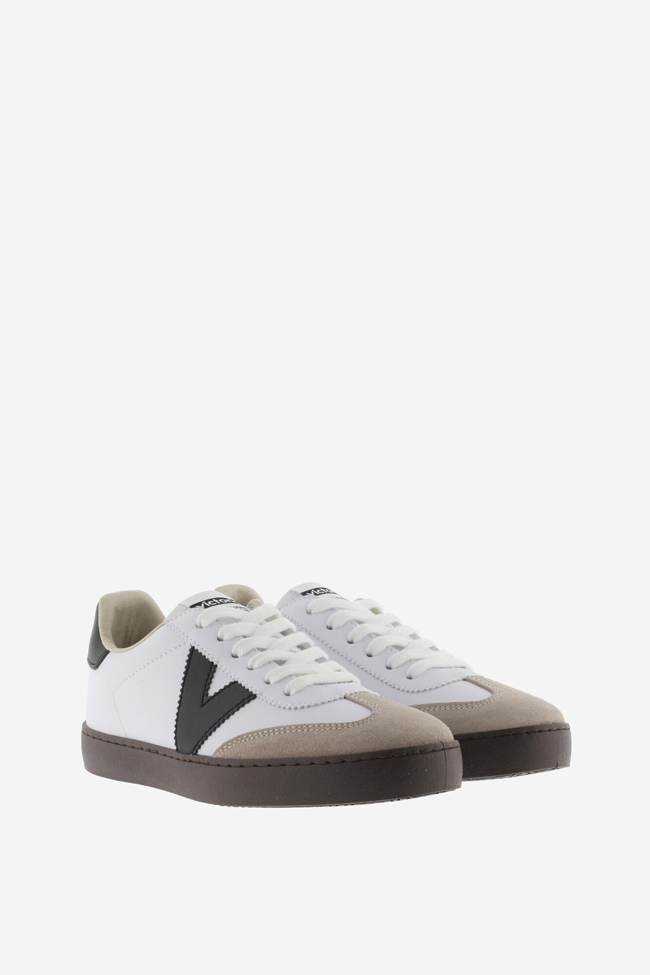 Victoria Zapatillas de efecto piel