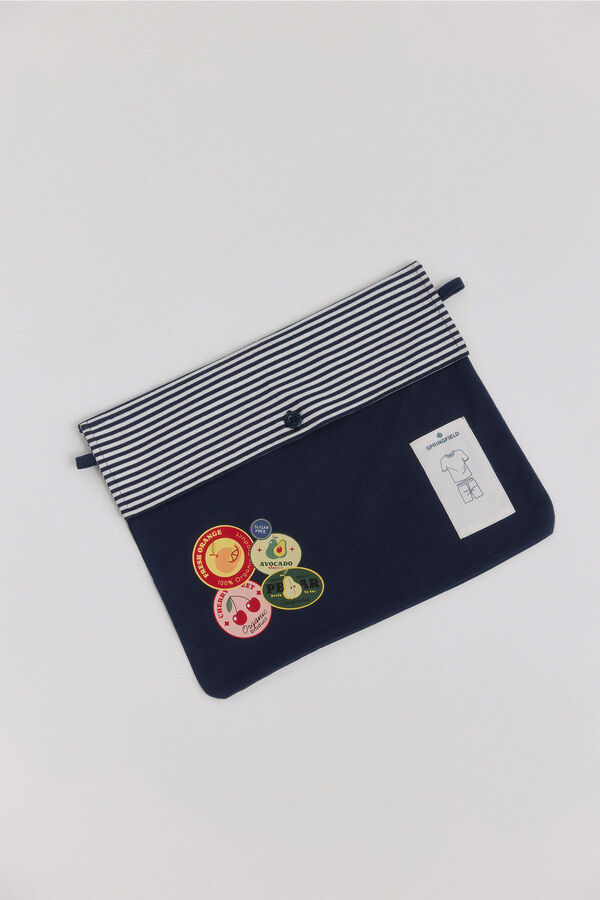 Springfield Garfield kratka pidžama Plava