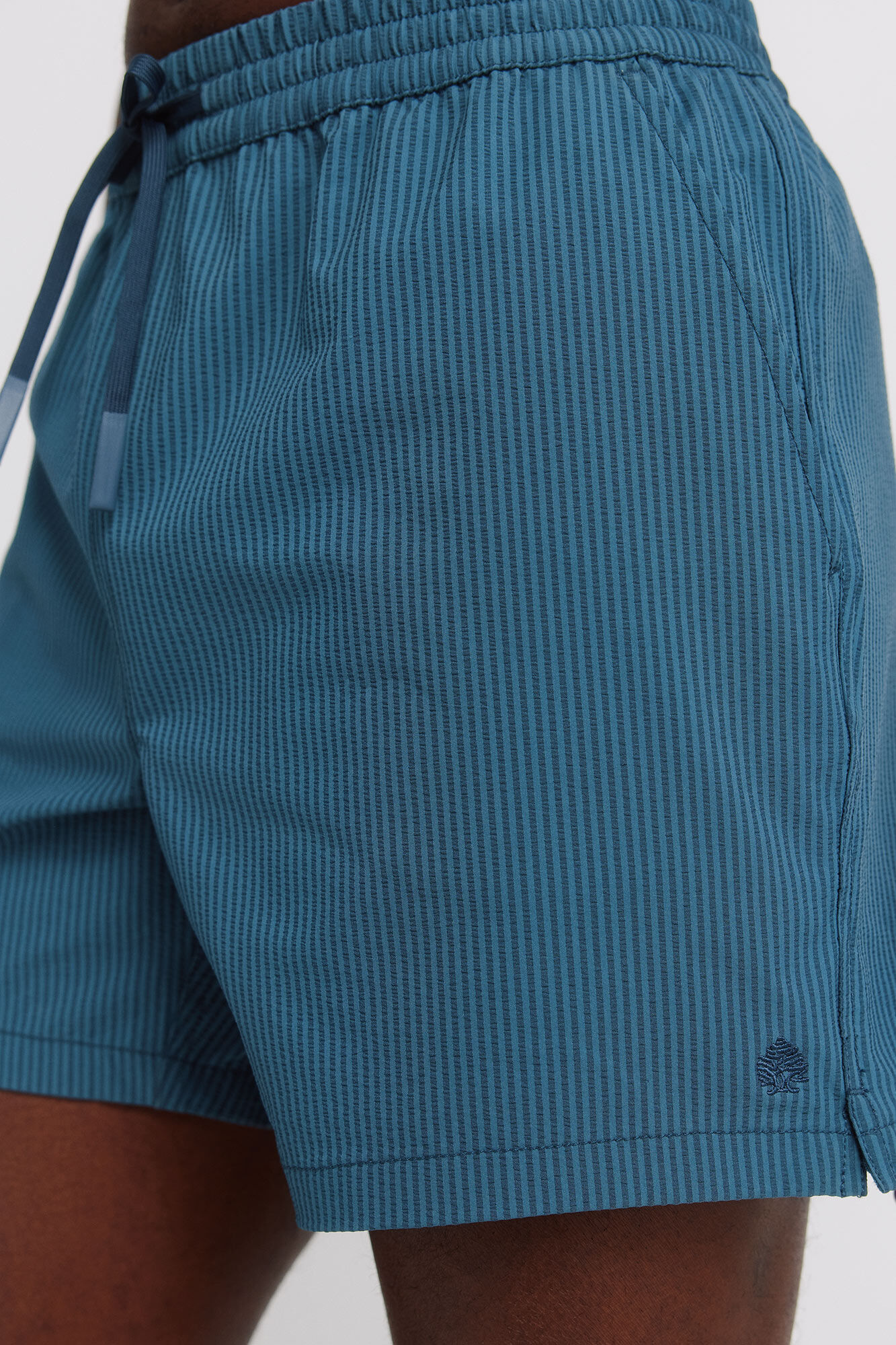 Springfield Ba&ntilde;ador seersucker rayas