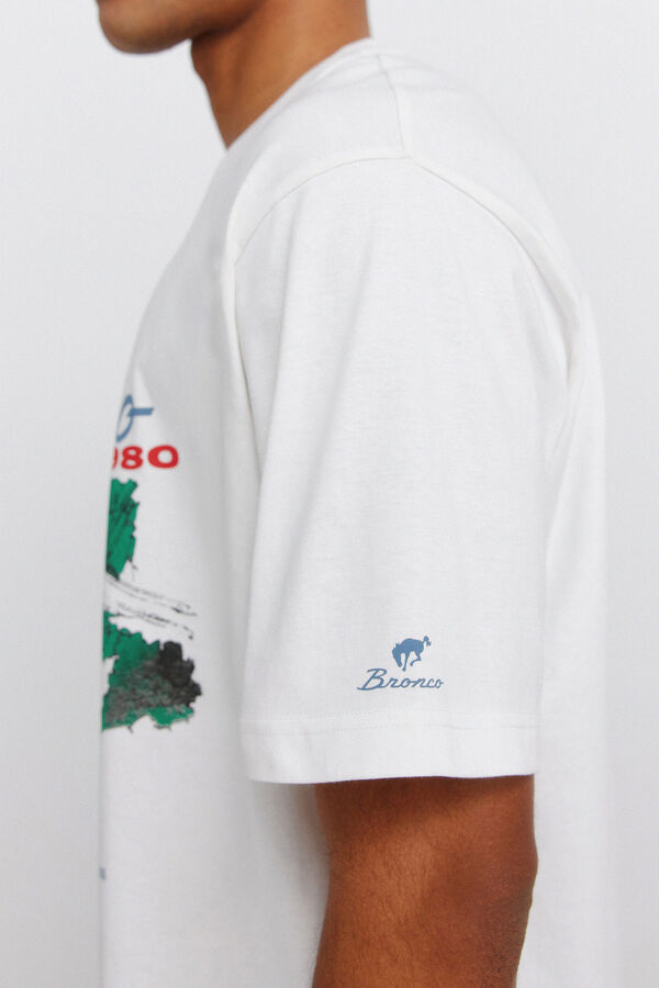 Springfield Majica sa motivom Ford Bronco 1980  Bela