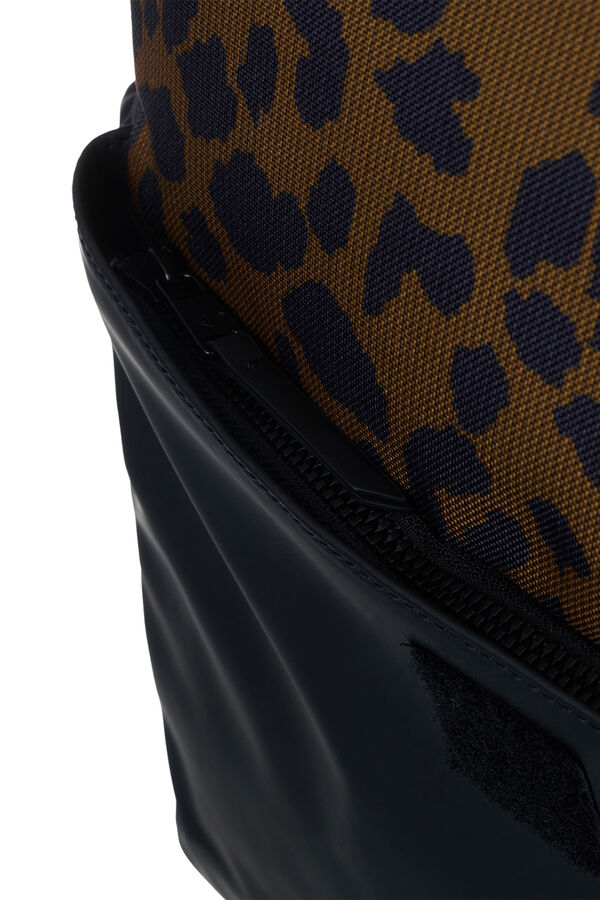 Roxy Mochila m&eacute;dia com fecho-&eacute;clair preto