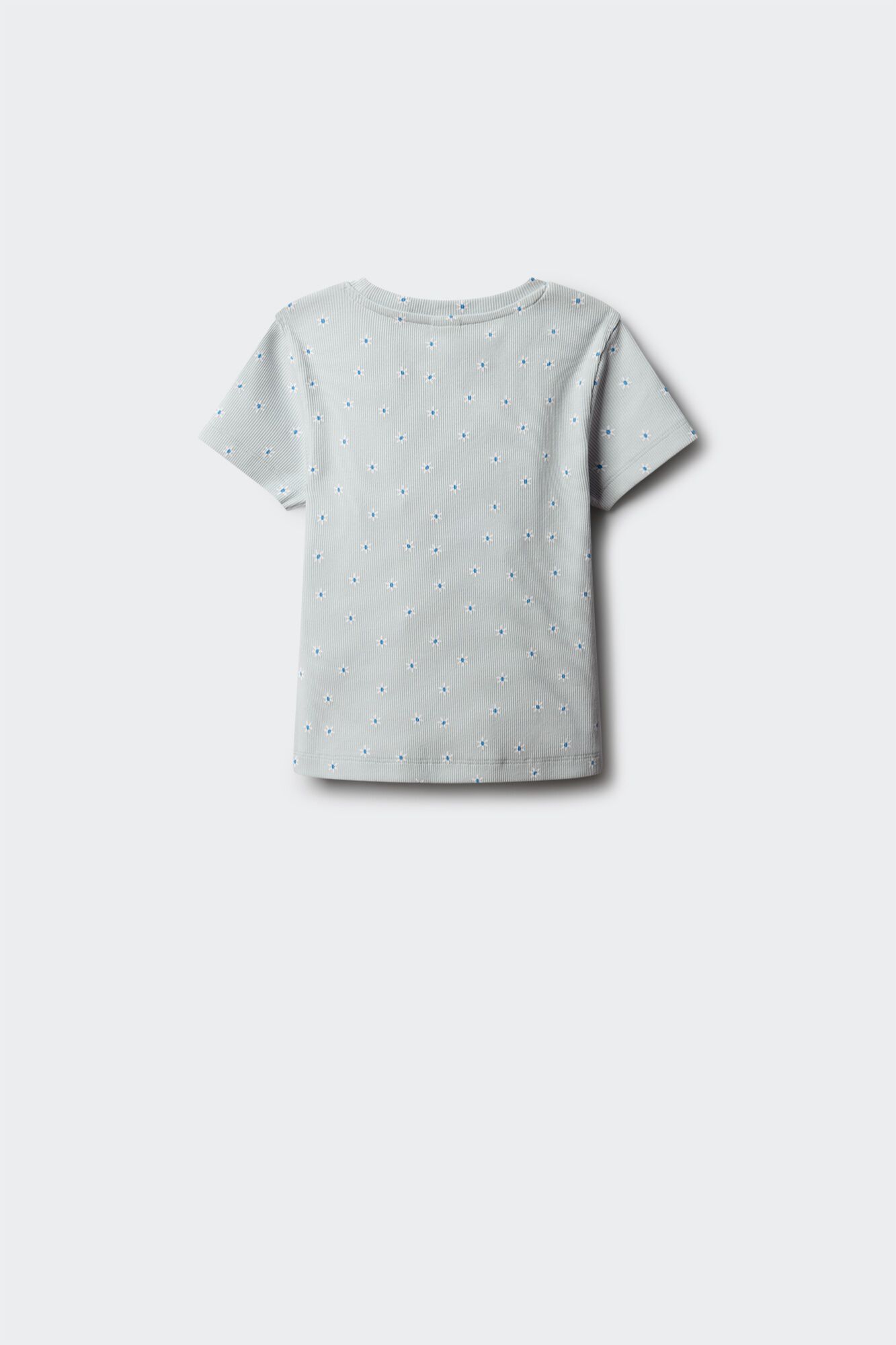 Springfield Kids Majica kratkih rukava sa cvetnim vezom za devojčice