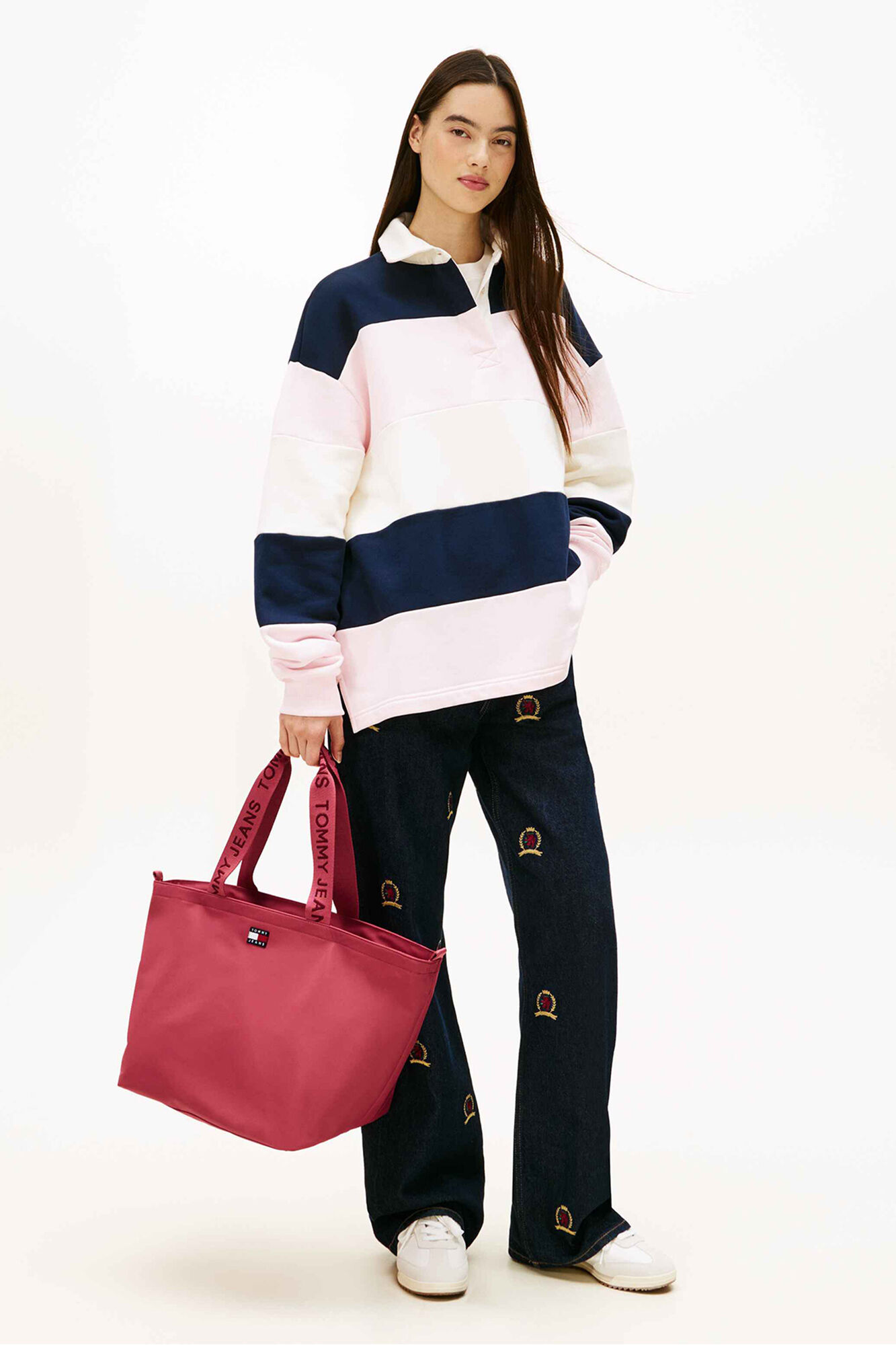 Tommy Jeans Bolso tote Tommy Jeans rosa