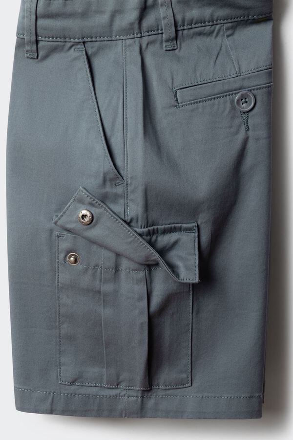 Springfield Kids Dečije chino cargo bermude Plava