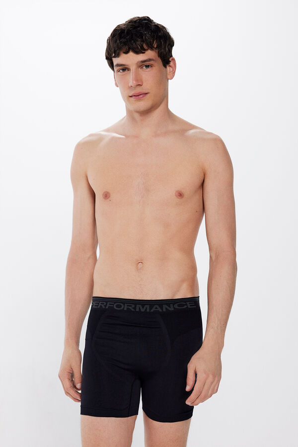 Springfield Pack de 2 sport seamless boxers preto
