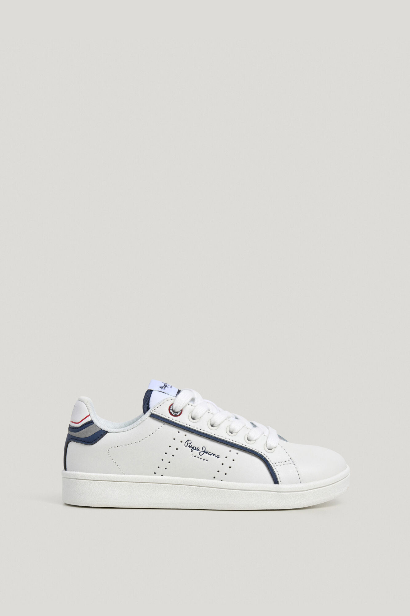 Pepe Jeans Sapatilha estilo t&eacute;nis com logo