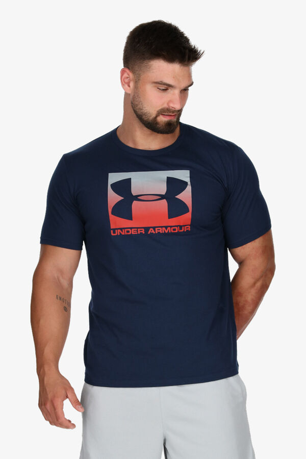 Under Armour Camiseta manga corta logo Under Armour azul